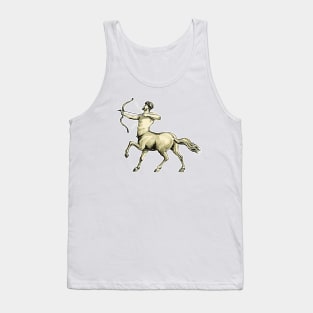 Centaur hero warrior with bow and arrow Tank Top